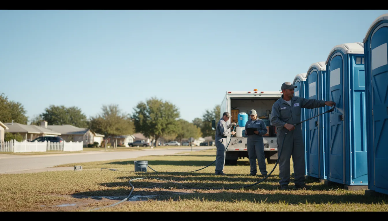 Long-Term Portable Toilet Rental in Early, TX near me